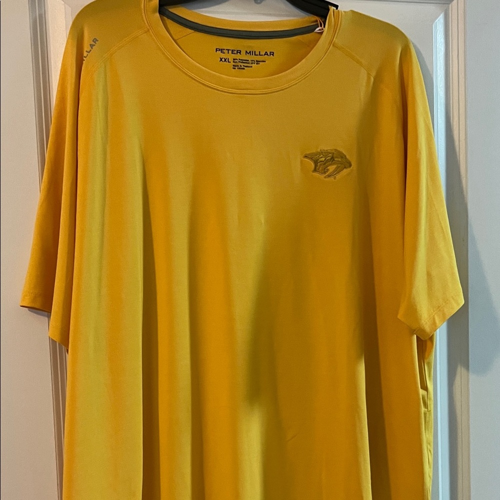 Peter Millar Nashville Predators Crown Sport Active Tee